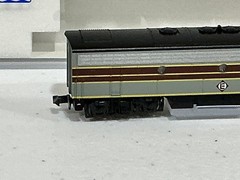 N scale Kato #106-0401 Erie Lackawanna F7 A&B Locomotive set NEW Test Ran 3.1.1