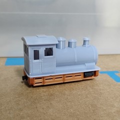 HOn30 FIRELESS STEAM LOCO kit #1. For Kato 11-109 chassis. RESIN 3D print.
