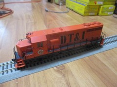 Amer Models Custom Paint DT&I GP-35 Diesel (5/31/26 Garber Coll) Scale DC