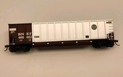 Walther’s Trainline RTR HO BNSF ROTARY GONDOLA 668462 RAIL CAR NOS C2