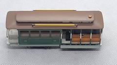 Bachmann HO San Francisco Cable Car Green Unlettered w/Grip Man #60531