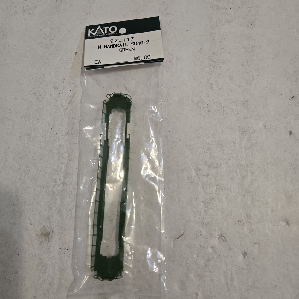 Kato 922117 Green SD40-2 Handrail Set. New. Free Shipping.