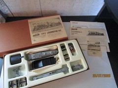 Roundhouse, HO, #436 4-4-2 PRR Atlantic Loco Kit, Mint in OB.