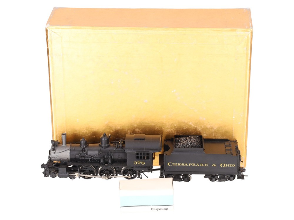 Oriental Limited HO BRASS C&O F-11 4-6-0 Steam Locomotive & Tender – Painted EX