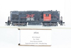 HO Scale Atlas / Kato New Haven RS-11 Diesel #1409 Detailed Weathered DCC