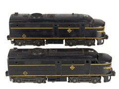 Lionel 2032 Vintage O Erie Alco AA Diesel Locomotive Set/Box