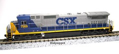N SCALE ATLAS SILVER SERIES #40005652 CSX Dash 8-40C Locomotive YN2 DCC Ready