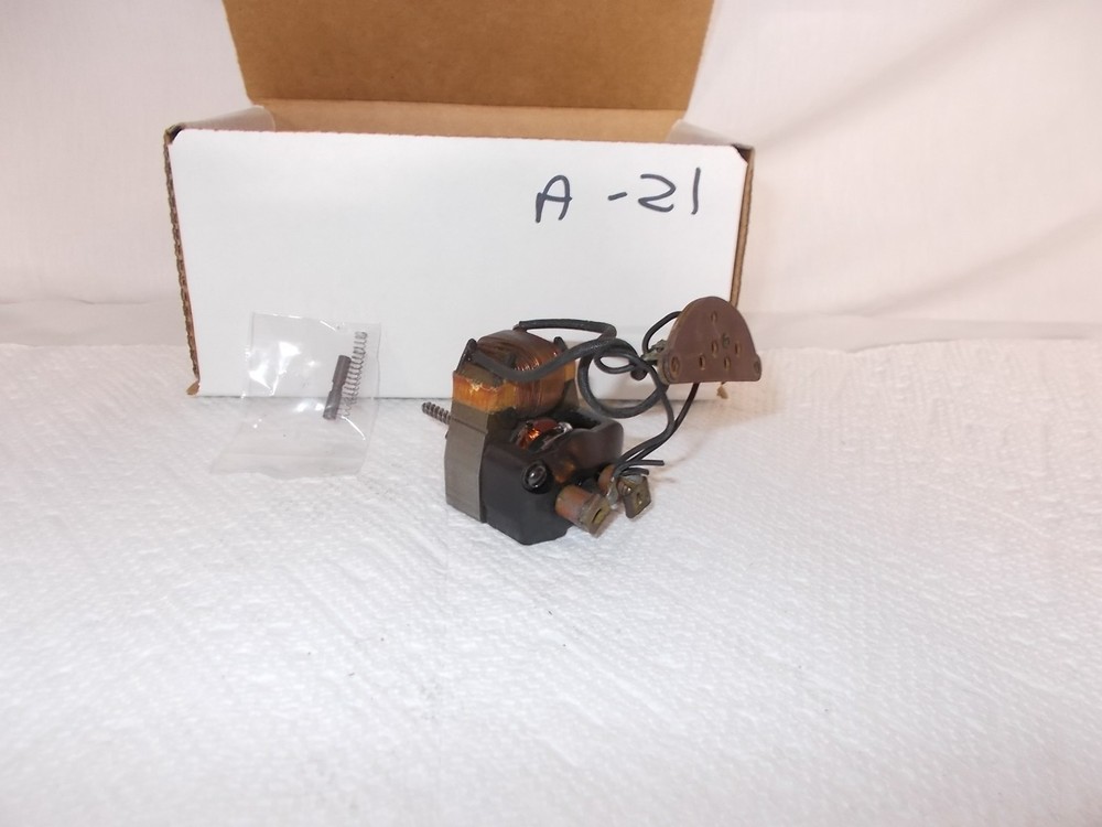 AMERICAN FLYER MOTOR & JACKPLATE REBUILT,NEW BRUSHES ,SPRINGS LOT #A-21