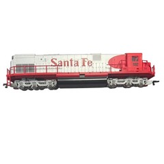 Vintage HO Scale TYCO Santa Fe Train RR Diesel Locomotive #1102 Not tested