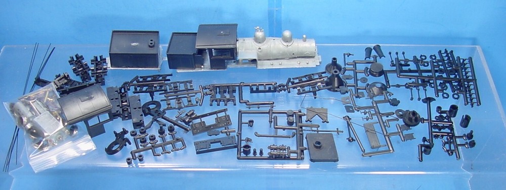 HO or HOn3 MDC ROUNDHOUSE 3 TRUCK SHAY LOCOMOTIVE KIT WISEMAN MODEL SERVICES