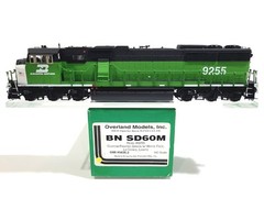 Overland OMI BN EMD SD60M Burlington Northern #9255 HO Brass Model #5836.2