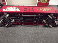 Delton Locomotive Works 4258 Strohs Brewery Beer Reefer Boxcar G Scale