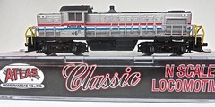 N Gauge Atlas Classic 40 004 081 AMTRAK RS1- DC Diesel Locomotive #46 BRAND NEW
