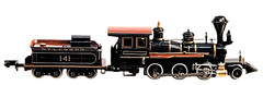 N ATLAS 41601 NYLE&WRR 2-6-0 Mogul #141 & Tender (Tested) rapido couplers #2