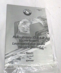 Lionel 6-38028 Pennsylvania S2 6-8-6 Steam Turbine Loco & Tender