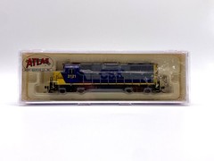 N Scale Atlas CSX GP38 EMD Diesel Locomotive #2121 YN2 DC/DCC Ready Ex Cond