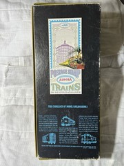 Aurora Postage Stamp Trains Santa Fe Original Box Only, No Trains No Box Inserts