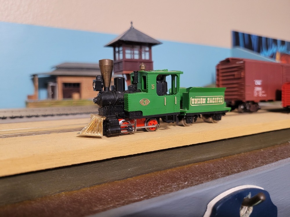 Egger-Bahn HOe Union Pacific Steam Locomotive