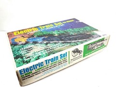 MARX 4205 Electric Set Locomotive 490 Tender 715100 Gondola, Caboose O Ga w/Box