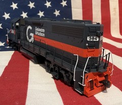 Athearn Genesis HO GP39-2 DCC Ready D&H Delaware & Hudson #384 ATHG65506