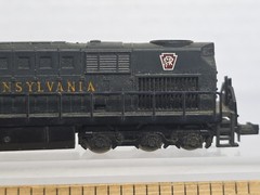 As Is MRC N Scale Pennsylvania 8615 PRR ALCO RSD-15 Diesel Locomotive Dead