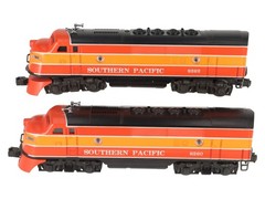 Lionel 6-8260 O Gauge Southern Pacific F3 AA Diesel Locomotive Set #8260/8262 EX