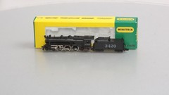 Minitrix 2990 N Scale AT&SF 4-6-2 Steam Locomotive & Tender #3420 LN/Box