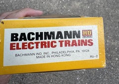 BACHMANN Ho Lighted Chessie System C&O 4127 GE U36B Diesel Model Train Car