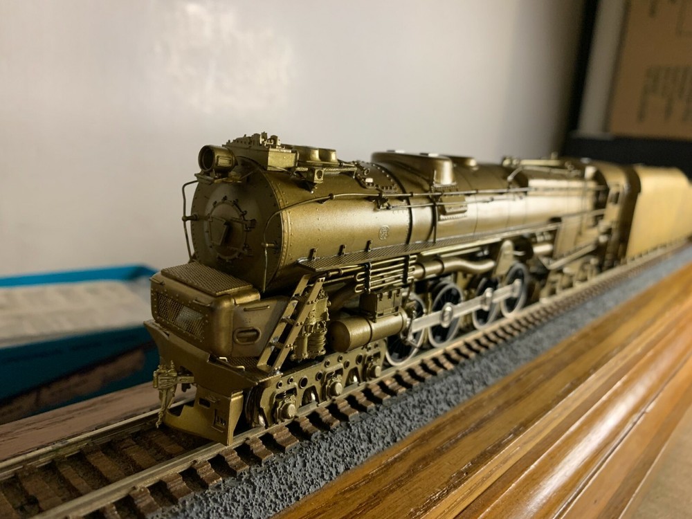 BRASS N.J.Custom #ST-807 P.R.R. S-2 6-8-6 Steam Turbine Loco Unptd. H.O. 1/87