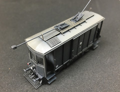 HOm/HOj/HOn3-1/2 Kito Shizuoka Dewa-1 Electric Locomotive Kit H0m 12mm Gauge