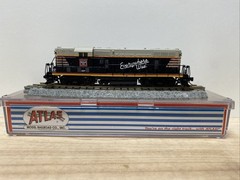 Atlas N Scale GP-7 Diesel Engine Black Burlington Route CB&Q #267 48206 DC Only