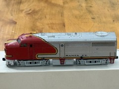 Vintage Model Power HO Scale ALCO FA2 Santa Fe Diesel Locomotive Boxed Austria