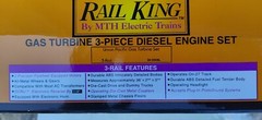 MTH 30-2009L Union Pacific Gas Turbine Set 3-Rail LN
