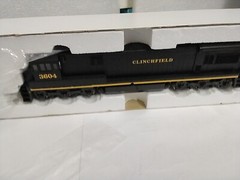 ATLAS HO U36C CLINCHFIELD NUMBER 3604