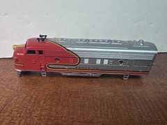HO Scale F7A Unit Santa Fe ATSF Shell Only As Shown