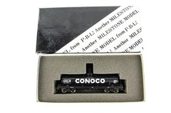 Milestone PBL Sn3 Brass Conoco Wide Framed Tank Car Tall Dome Factory Painted