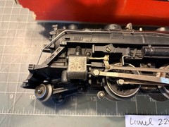 Lionel Train 229 Diecast 2-4-2 Steam Locomotive w/Light RUNS w/Box & Insert LotC