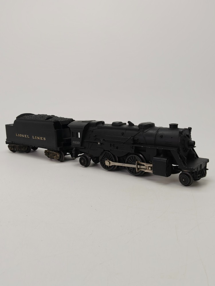 Lionel 6110 Lionel Lines O27 Steam Locomotive Tender Smoke Tested READ