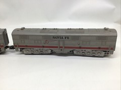 1950s Louis Marx & Co. #1095 Santa Fe Diesel Locomotive Set O Scale