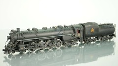 PFM Brass 4-8-4 Class 6200 Canadian National HO scale