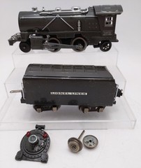 Lionel 249E Vintage O 2-4-2 Tinplate Steam Locomotive w/ 265T Tender- Repainted