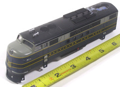 Unknown Brand Model RR Baltimore & Ohio Diesel Engine Shell Glue on Roof TZ5