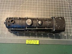 Marx O Train Diecast Metal 999 Locomotive Engine SHELL ONLY PART LOT G