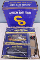 Lionel American Flyer 6-49624, GP-7 Defender Train Set w/ Operating Freight Cars