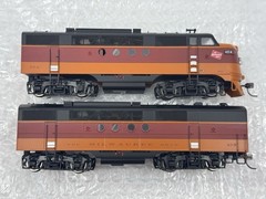 HO Intermountain Milwaukee Road FT A/B Diesel Locomotive Set MILW DCC SOUND
