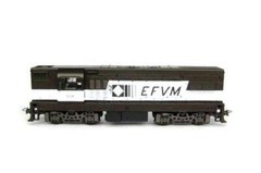 Brazilian Miniature Electric Locomotive G12 CVRD “EFVM” HO 1:87 Frateschi 3014