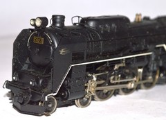 HO Brass JNR Japanese National Ry C62 class 4-6-4 #C62-2 Tenshodo 1973 XLNT!