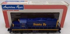 American Flyer 4-8651 S Gauge Santa Fe GP-20 Diesel Engine #8551 EX/Box