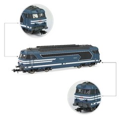 Evemodel HO Scale 1 87 EU Electric Locomotive HCT8702B Model Train