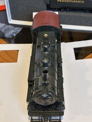 Precision Scale Co O Scale Brass 2-Rail Painted PRR B-6sb w/Slope Back #1871